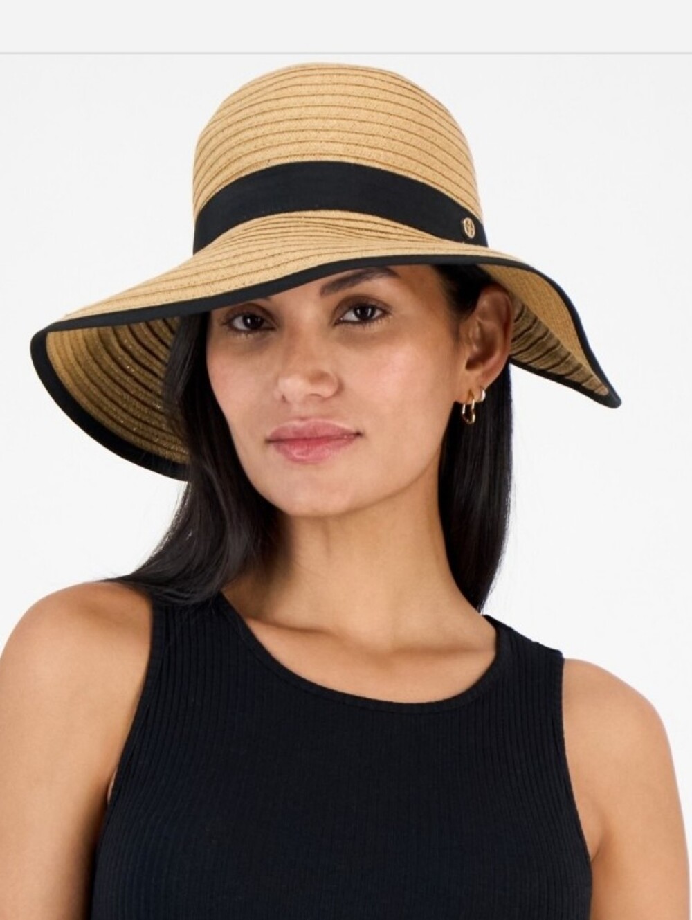 Giani Bernini Adjustable Downbrim Framer Hat, NWT